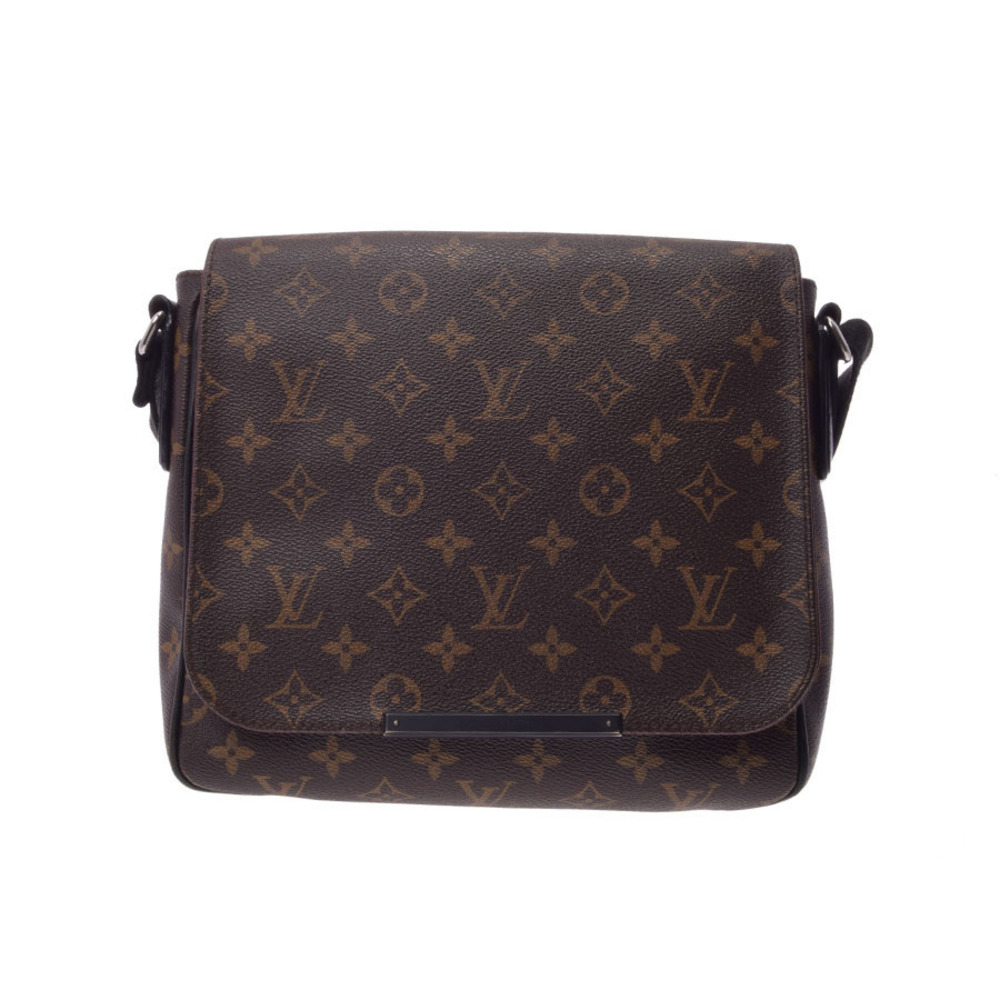 Louis Vuitton Macassar Brown District Watch